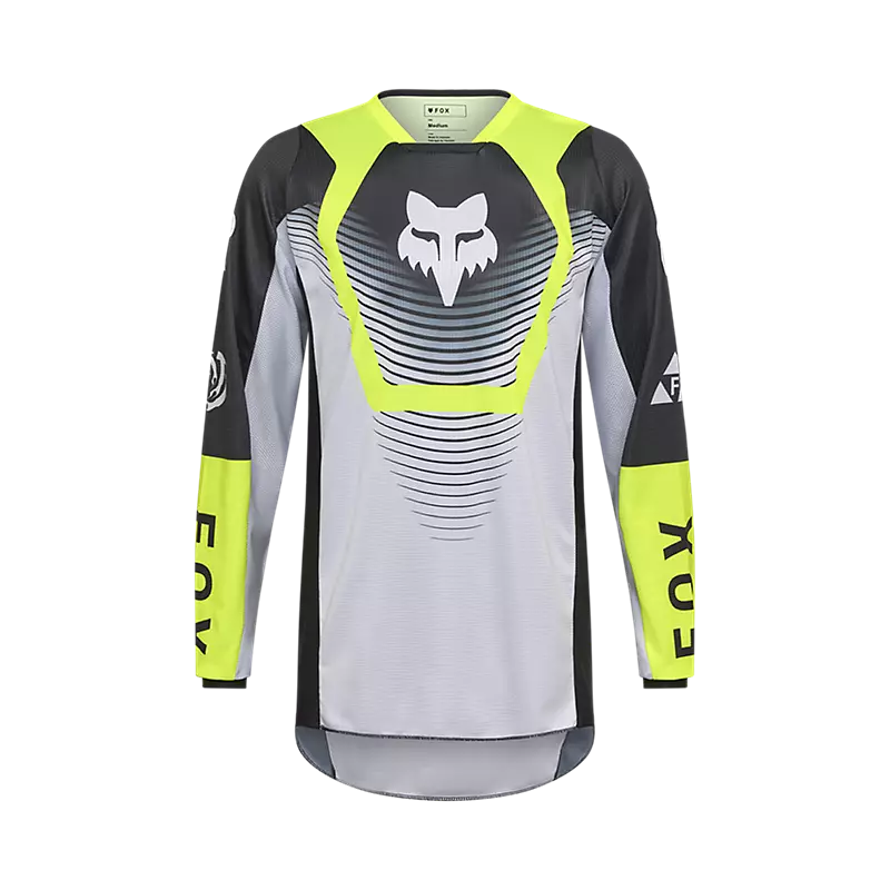 Polera Moto 180 Collect Amarillo/Negro Fox polera moto fox motocross