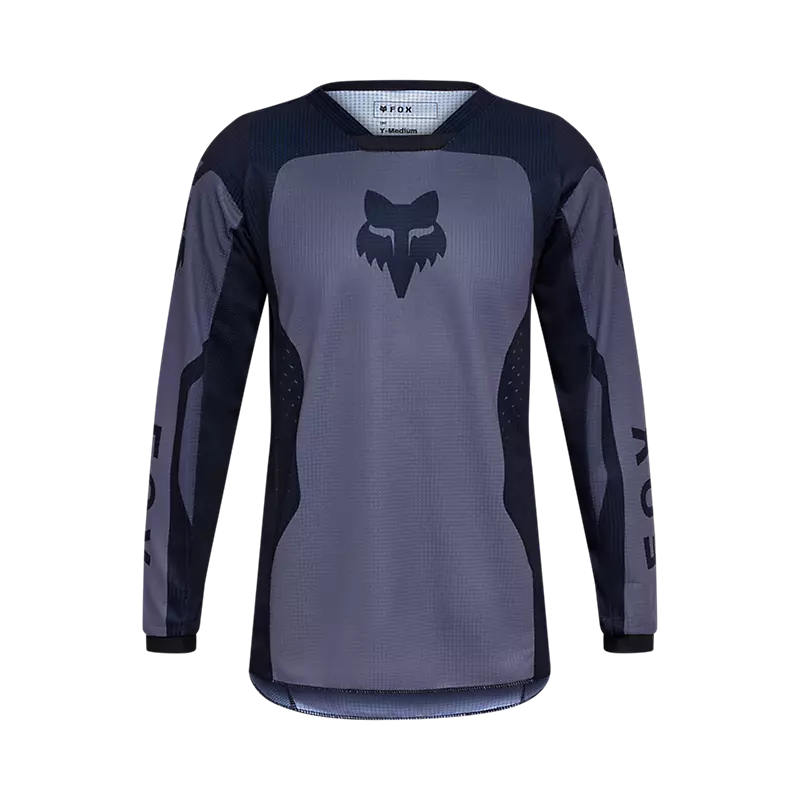 Polera Moto Niño 180 Shield Negro Fox polera moto fox motocross
