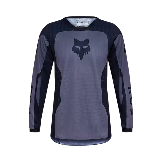 Polera Moto Niño 180 Shield Negro Fox polera moto fox motocross
