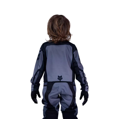 Polera Moto Niño 180 Shield Negro Fox polera moto fox motocross