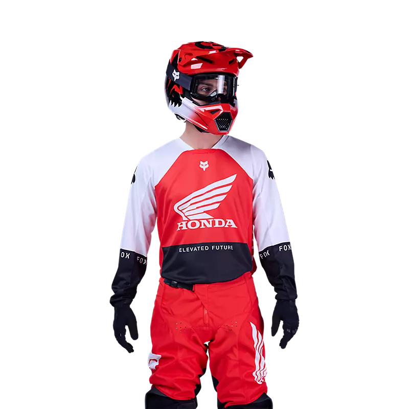 Polera Moto Honda 180 Rojo Fox polera moto fox motocross
