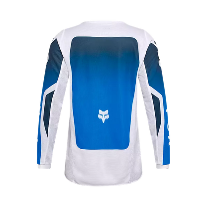 Polera Moto Niño 180 Shield Azul Fox polera moto fox motocross