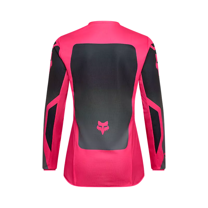 Polera Moto Mujer 180 Shield Negro/Rosado Fox polera moto fox motocross