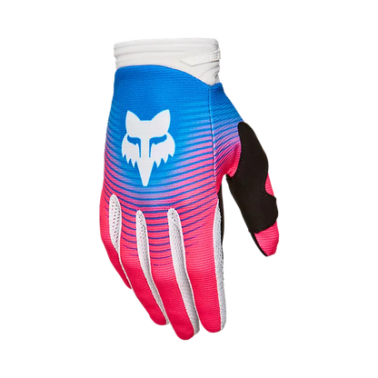 Guantes Moto 180 Collect Azul/Rosado Fox