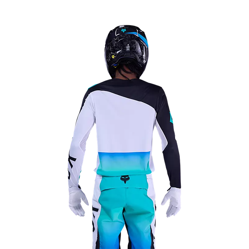 Polera Moto Flexair Spire Azul Fox polera moto fox motocross