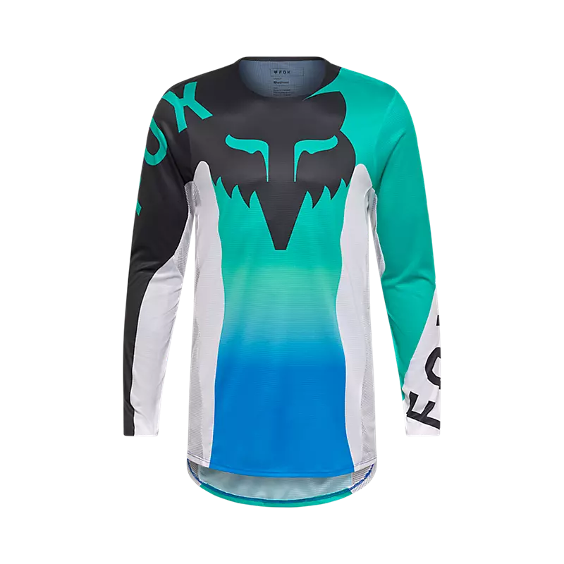 Polera Moto Flexair Spire Azul Fox polera moto fox motocross