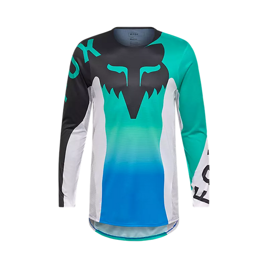 Polera Moto Flexair Spire Azul Fox polera moto fox motocross