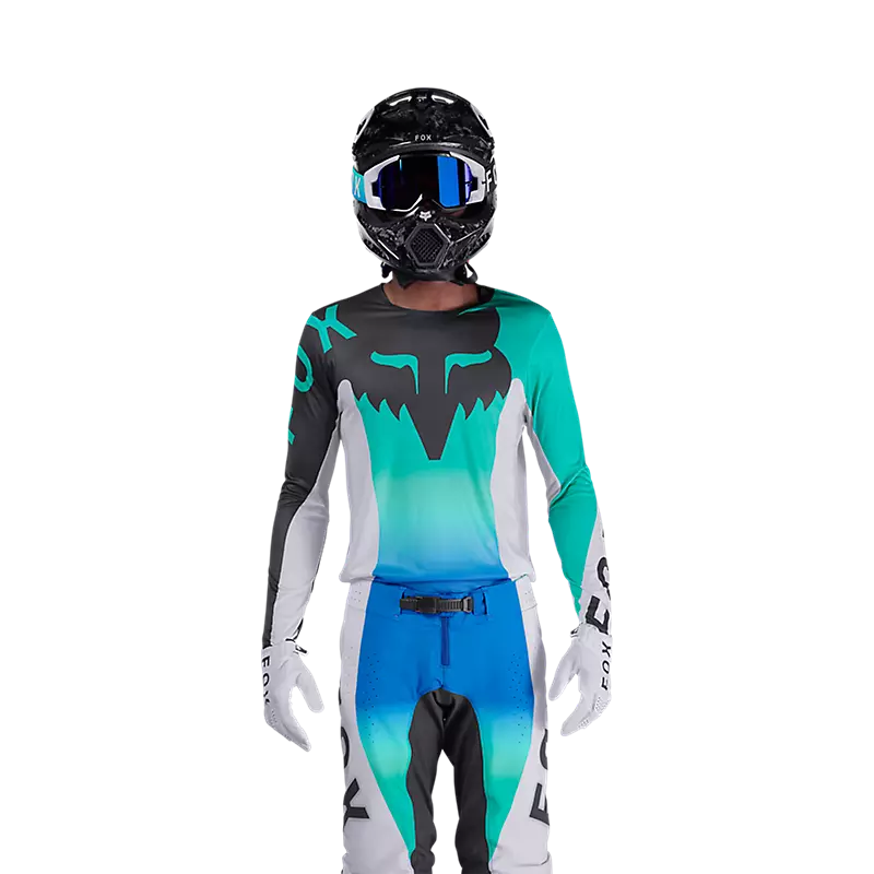 Polera Moto Flexair Spire Azul Fox polera moto fox motocross