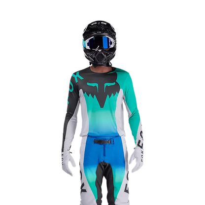 Polera Moto Flexair Spire Azul Fox polera moto fox motocross