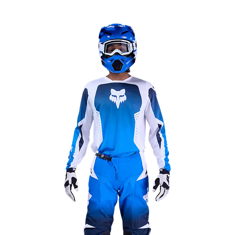 Polera Moto 180 Shield Azul Fox polera moto fox motocross