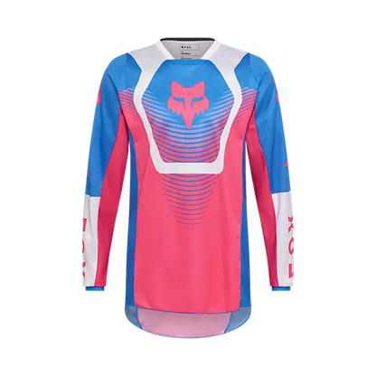 Polera Moto 180 Collect Azul/Rosado Fox polera moto fox motocross