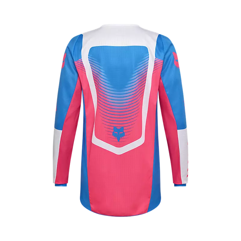 Polera Moto 180 Collect Azul/Rosado Fox polera moto fox motocross