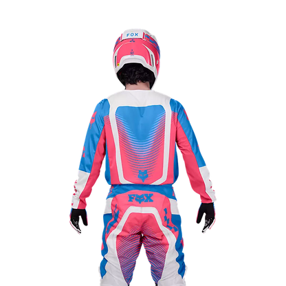 Polera Moto 180 Collect Azul/Rosado Fox polera moto fox motocross