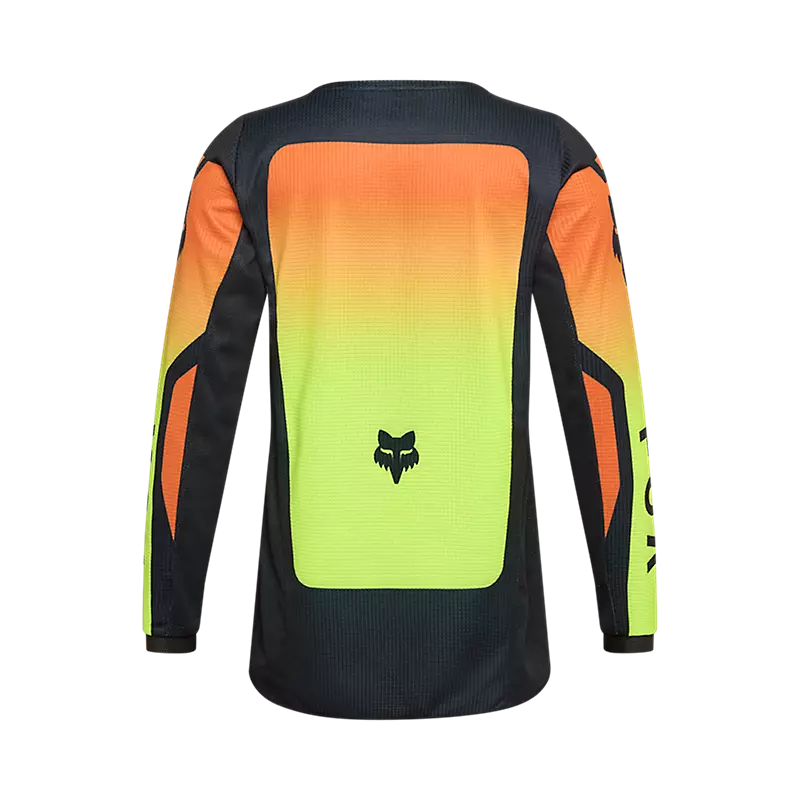 Polera Moto Niño 180 Shield Amarillo Fox polera moto fox motocross
