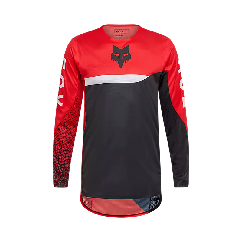 Polera Moto Flexair Fracture Rojo Fox polera moto fox motocross