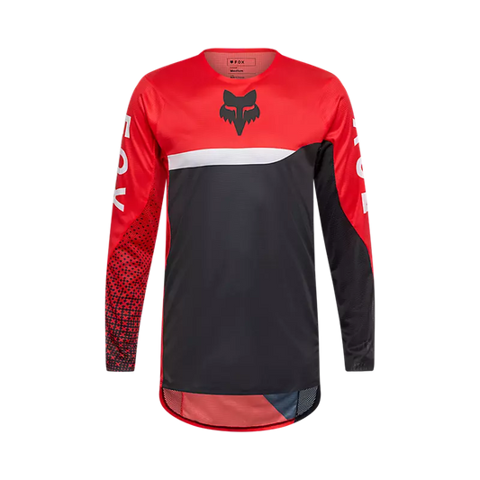 Polera Moto Flexair Fracture Rojo Fox polera moto fox motocross