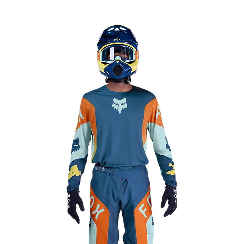 Polera Moto 360 Tine Azul Fox polera moto fox motocross