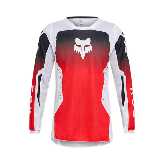 Polera Moto Niño 180 Shield Rojo Fox polera moto fox motocross