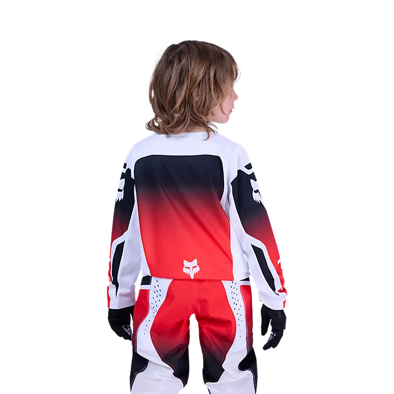 Polera Moto Niño 180 Shield Rojo Fox polera moto fox motocross