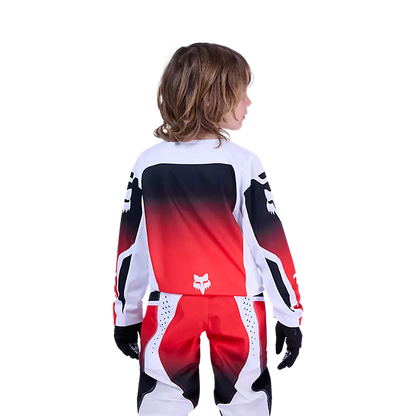 Polera Moto Niño 180 Shield Rojo Fox polera moto fox motocross