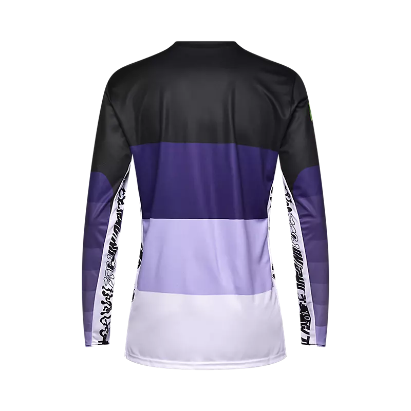 Polera Bicicleta Ranger Grid Morado Fox polera bicicleta fox mtb