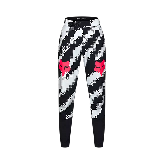 Pantalon Fox Bicicleta Ranger Digi Image para Bicicleta Blanco/Negro