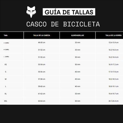 Casco Bicicleta New Proframe Nace CE Negro Fox | Casco MTB Fox casco fox racing motocross mtb