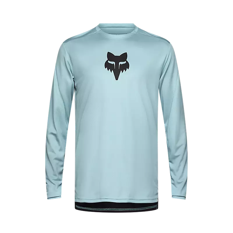 Polera Bicicleta Ranger Head Azul Fox polera bicicleta fox mtb