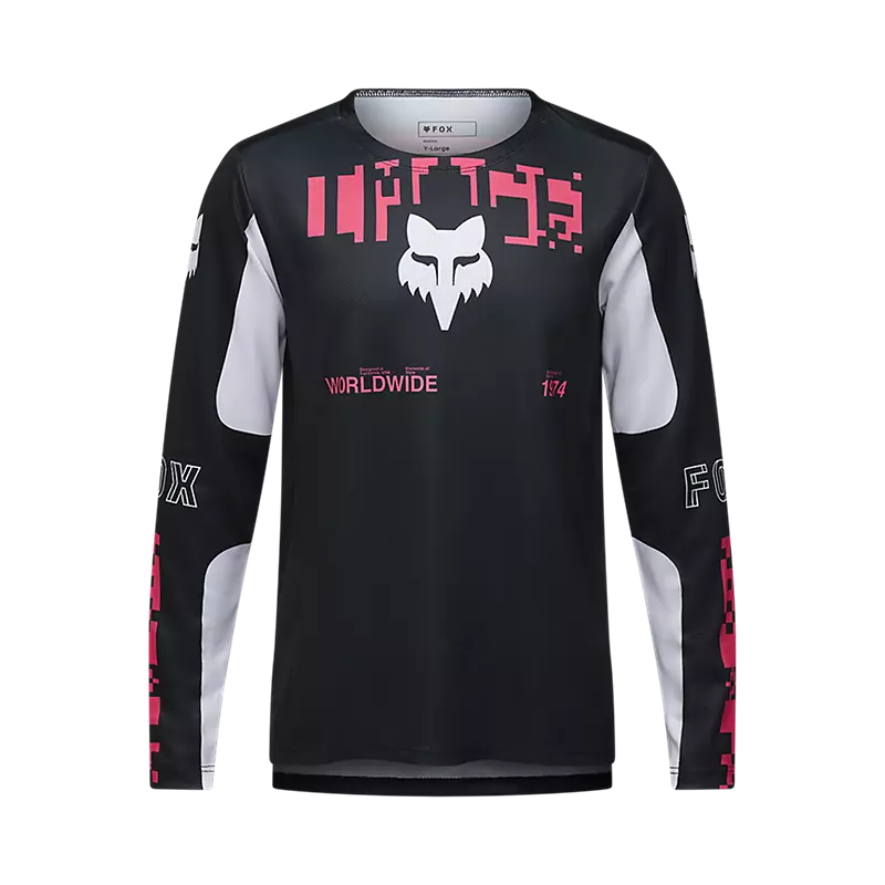 Polera Bicicleta Niño Ranger Digi Image Negro Fox polera bicicleta fox mtb