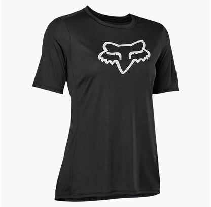 Polera Bicicleta Mujer Ranger Fox Head Negro Fox polera bicicleta fox mtb